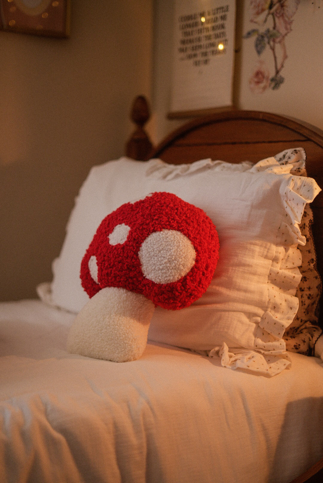 Mushroom Cushion (More Colours Available)